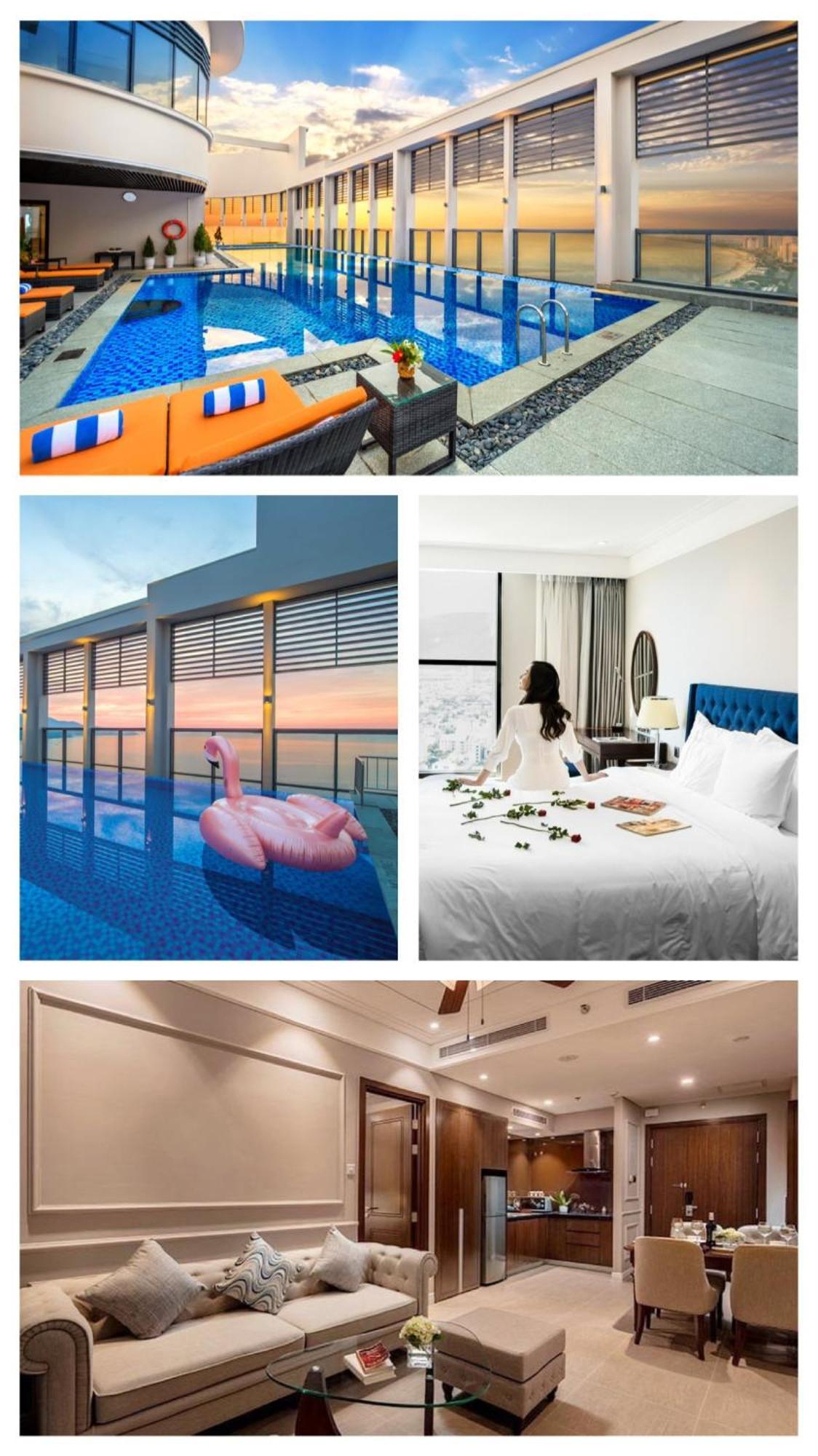 Luxury Apartment - Rooftop Swimming Pool - Beach Front - Hinata Apartment Danang Exteriér fotografie