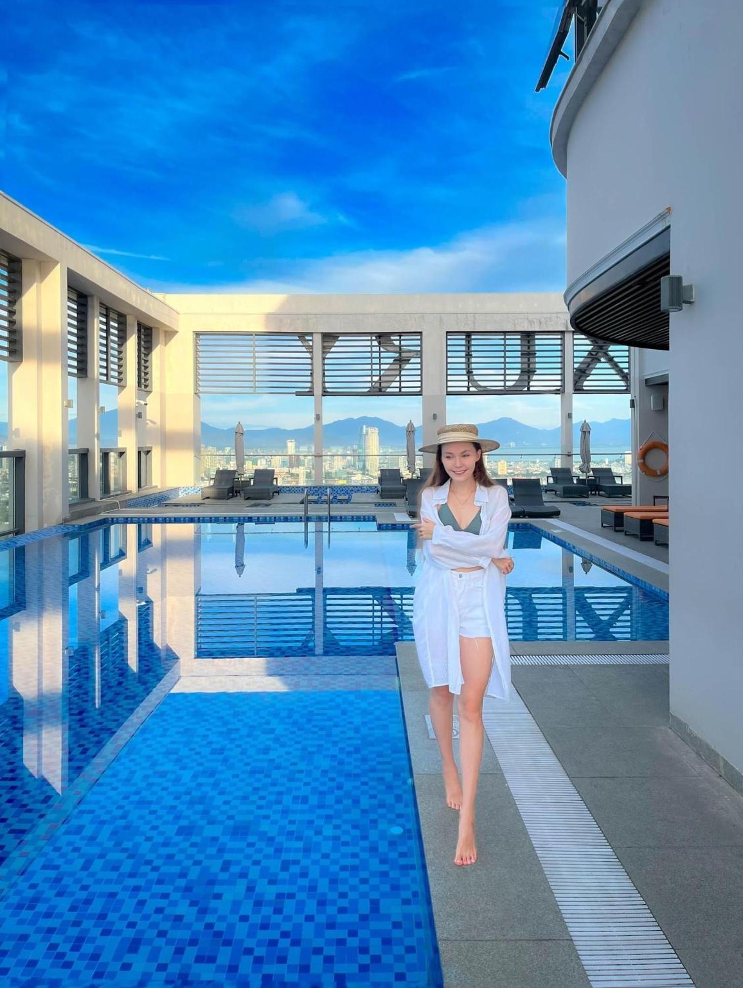 Luxury Apartment - Rooftop Swimming Pool - Beach Front - Hinata Apartment Danang Exteriér fotografie